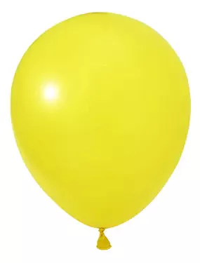 BALONEVI lufi 18" 45cm, 10db/cs, Pastel Yellow, Citromsárga