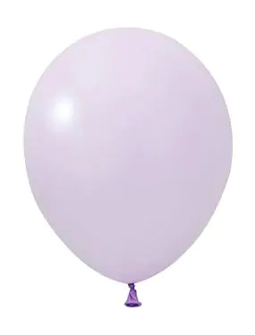 BALONEVI Latex lufi, 12" 30cm, 100db/cs, , Pastel Macaron Lilac, Macaron Lila