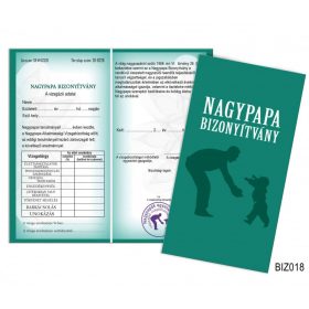 Bizonyítvány, Nagypapa