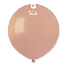 Gömb lufi 19" (48cm-es) léggömb, Rosegold