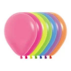 Lufi 11", 28cm 12db vegyes színek, Neon