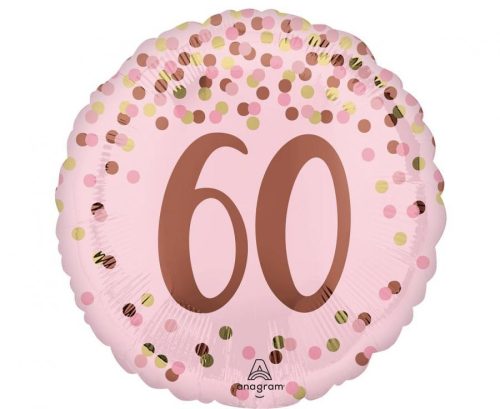 Szám, Számos fólia lufi 18" 45cm - 60-as lufi