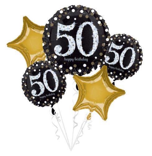 Elegáns luficsokor, Happy Birthday 50.