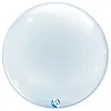 Deco Bubble lufi 24" 61cm krisztálytiszta, átlátszó