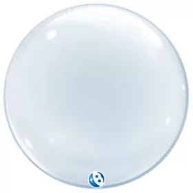Deco Bubble lufi 24" 61cm krisztálytiszta, átlátszó