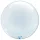 Deco Bubble lufi 24" 61cm krisztálytiszta, átlátszó