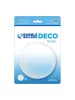 Deco Bubble lufi 24" 61cm krisztálytiszta, átlátszó