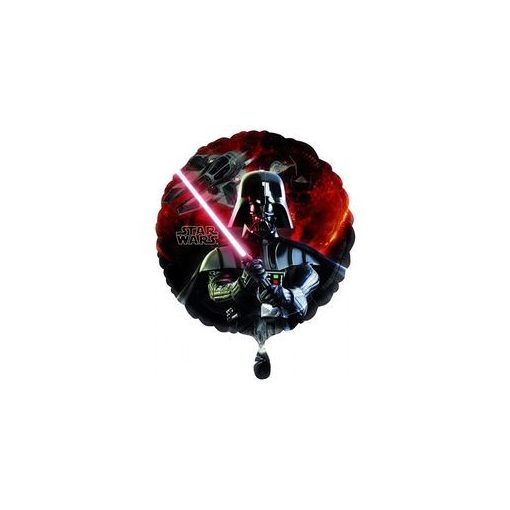 Fólia lufi 18" 45cm Darth Vader, 2568501, héliummal töltve
