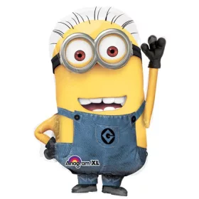 Óriás fólia lufi 25" 63cm Mignon, Minion 29954