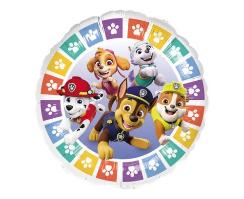 Fólia lufi 18" 45cm Mancs őrjárat, Paw Patrol