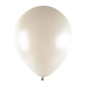   BALONEVI Latex lufi 18" 45cm, 25db/cs, Pastel White Sand, Homokszín