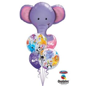   Héliumos luficsokor, bármely alkalomra, elefánt - INGYENES KISZÁLLÍTÁSSAL