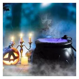 Füstgép LED fénnyel Halloweenre, 26718