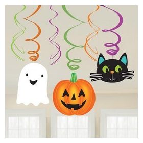 Függődekor tök 3db, Halloween