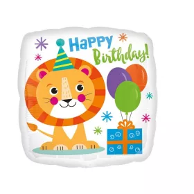 Szülinapi lufi 18" 45cm Happy Birthday