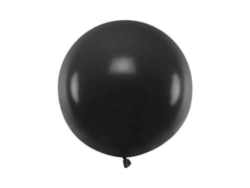Latex lufi 24" (60cm-es) Latex léggömb, Fekete