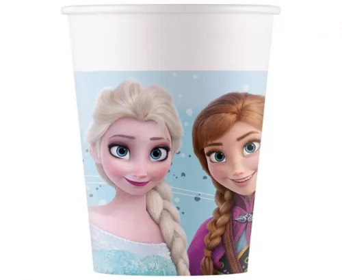 Papírpohár 2dl, 8db, Frozen, Jégvarázs