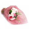 Szappanból készült virágcsokor, Rózsaszín szappanvirág