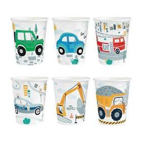 Papírpohár 2,2dl 6db autós