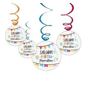   Boldog születésnapot! függő dekoráció, Szülinapi partim folyamatban, m25951