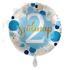   Szám, Számos fólia lufi 17" 43cm - 2-es lufi, mpr-71027