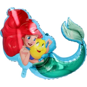 Óriás fólia lufi 34" 86cm Hableány, Ariel, n3352901