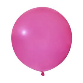   BALONEVI Latex lufi 24" 60cm, 3db/cs, Pastel Fuchsia, Fukszia