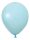 BALONEVI Latex lufi 18" 45cm, 10db/cs, Pastel Macaron Blue, Macaron Kék