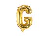 Betű lufi 16" 40cm arany fólia betű, G betű, levegővel tölthető