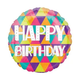 Szülinapi lufi 18" 45cm Happy Birthday