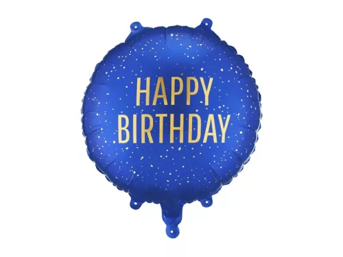 Szülinapi lufi 18" 45cm Happy Birthday