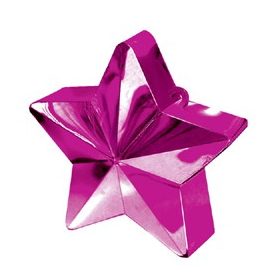   Léggömbsúly, nehezék 170g csillag forma, magenta színben, 11780016