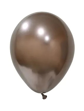 BALONEVI Latex lufi, 12" 30cm, 50db/cs, Krom Truffle, Króm Barna