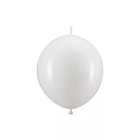 Latex lufi, Linking, 28cm-es, 20db, Fehér