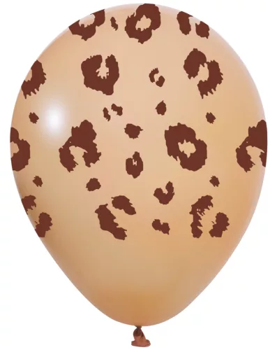 BALONEVI lufi, 12" 30cm, 50db/cs, Leopard