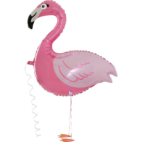 Sétáló lufi - flamingó