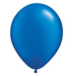 Lufi Qualatex 5" (13cm-es) gyöngyház (pearl) színek -  100db/csomag - gyöngyház zafírkék, pearl sapphire blue 43595