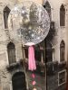 Deco Bubble lufi 24" 61cm krisztálytiszta, átlátszó, inda mintával