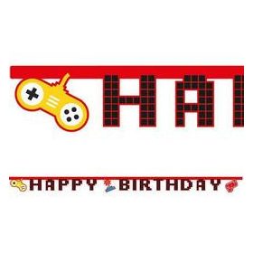 Üdvözlőfelirat Happy Birthday 200cm, Gaming, 93776