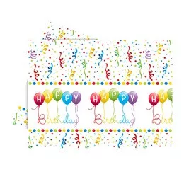 Asztalterítő 120x180cm Happy Birthday