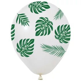 BALONEVI lufi, 12" 30cm, 8db/cs, Pálmalevél
