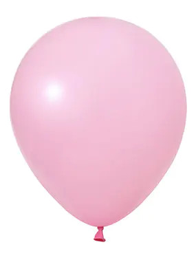 BALONEVI Latex lufi 18" 45cm, 25db/cs, Pastel Pink, Rózsaszín