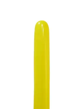 BALONEVI modellező lufi, 260, 100db/cs Pastel Yellow, Sárga