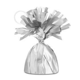 Léggömbsúly, nehezék bojtos, 140g, Papír, Matt Ezüst