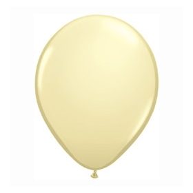   Qualatex 11" (28cm-es) Latex léggömb, fashion színek, elefántcsont, ekrü lufi, fashion ivory