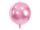 Egyszínű fólia gömb lufi 16" 40cm rózsaszín