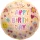 Szülinapi lufi 18" 45cm Happy Birthday
