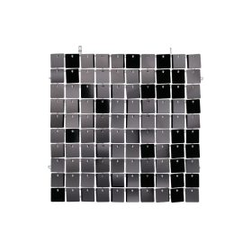 Háttér dekorációs panel, 30x30cm, Fekete