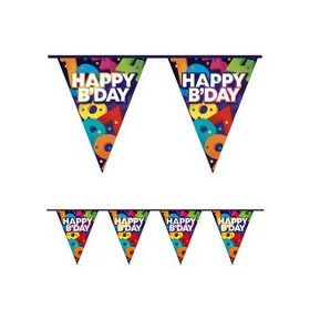 Zászlófüzér Happy Bday 10m, 405800