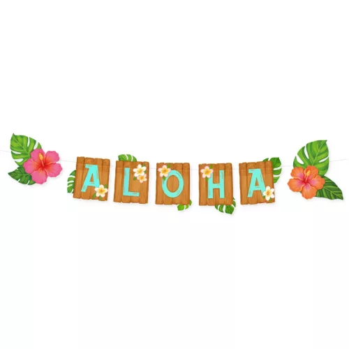 Trópusi banner 1,35m Aloha